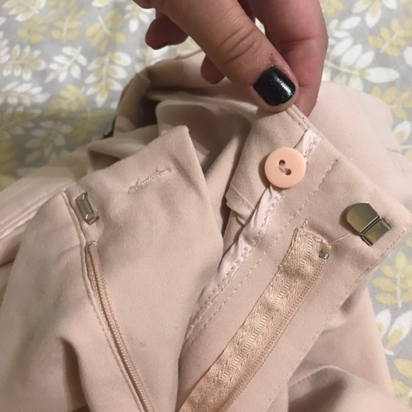 Zara Blush Skinny Leg Dress Pants - Picture 3 of 6